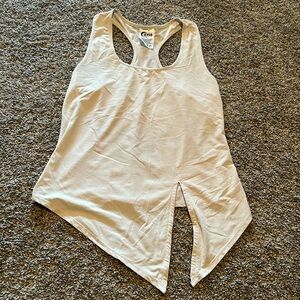 Zyia Racerback Tie Front Tank Size Medium